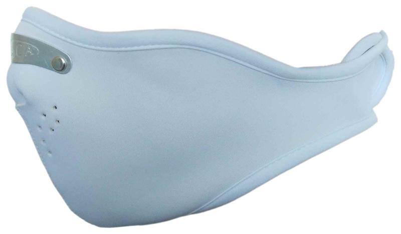 Biker Maske Weiß