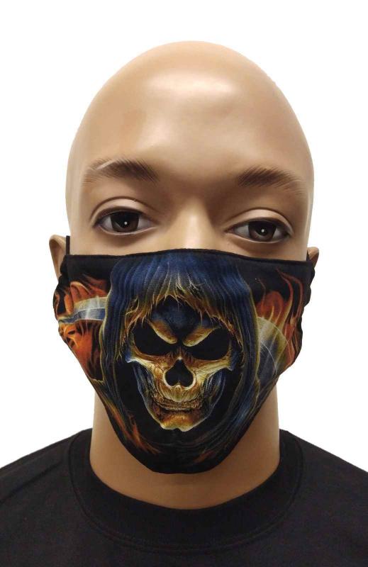 Gesichtsmaske Sensenmann
