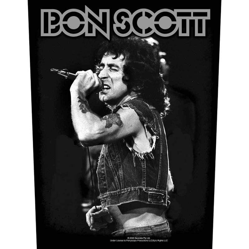 Bon Scott Rückenaufnäher