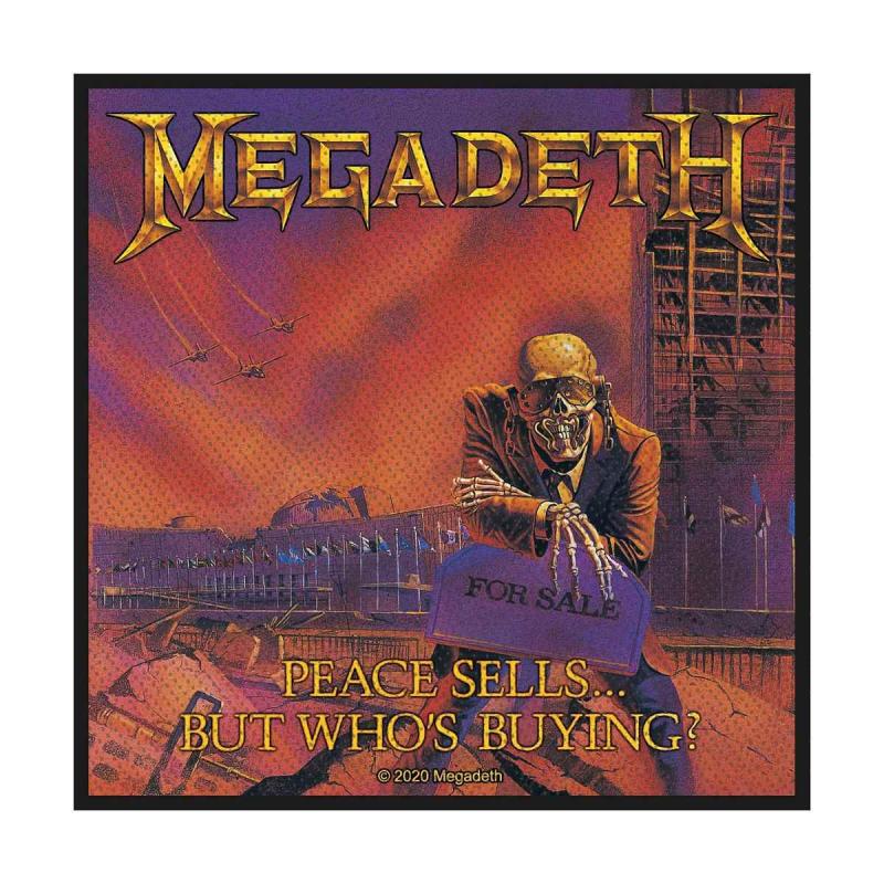 Aufnäher Megadeth Peace Sells Patch