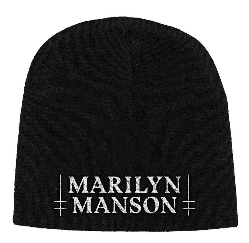 Marilyn Manson Logo Beanie Mütze