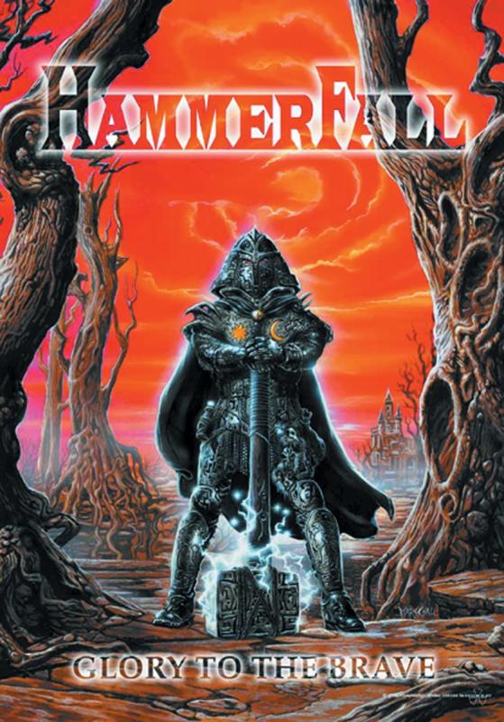 Hammerfall Glory To The Brave Poster Flag