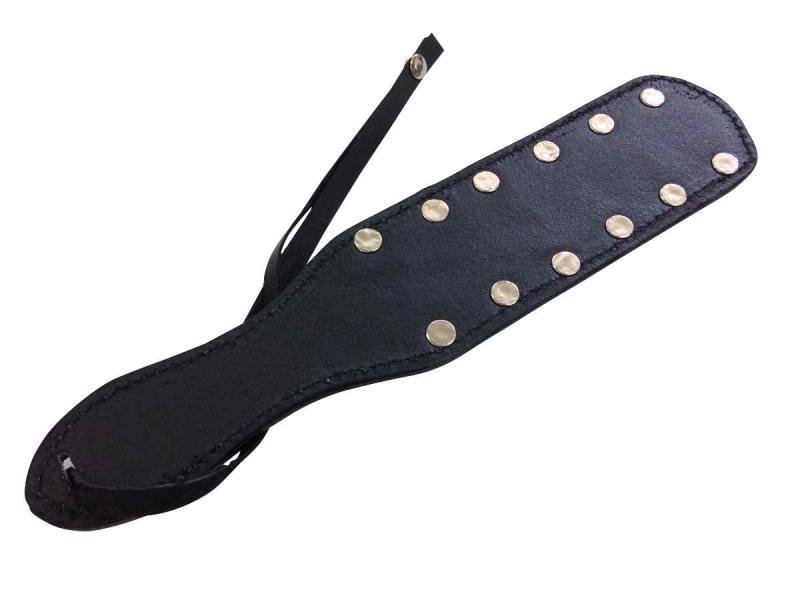 Paddelpeitsche Schwarz Klein