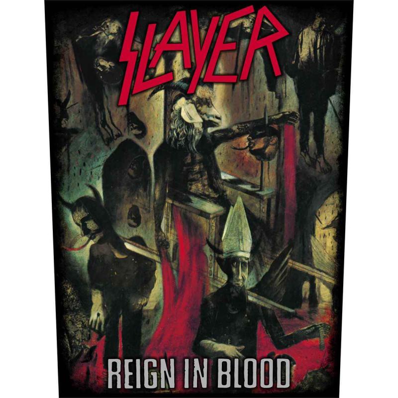 Slayer Reign In Blood Rückenaufnäher