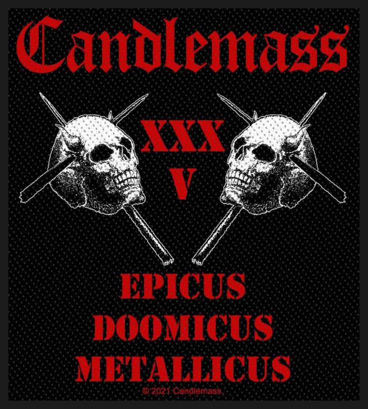 Aufnäher Candlemass Epicus 35th Anniversary Patch