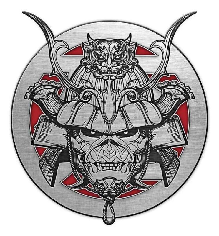 Iron Maiden Senjutsu Pin Anstecker