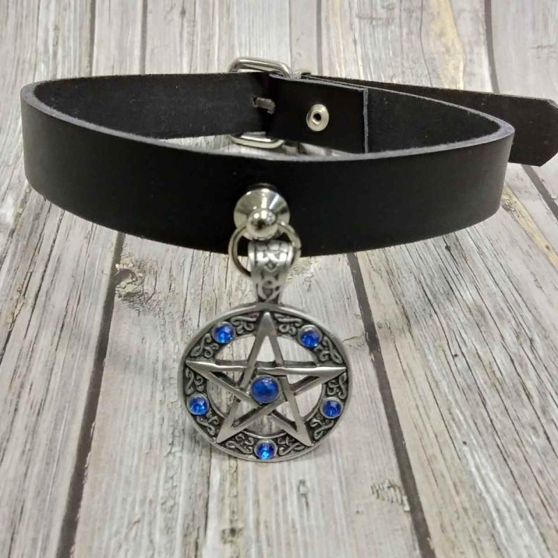 Pentagramm Halsband