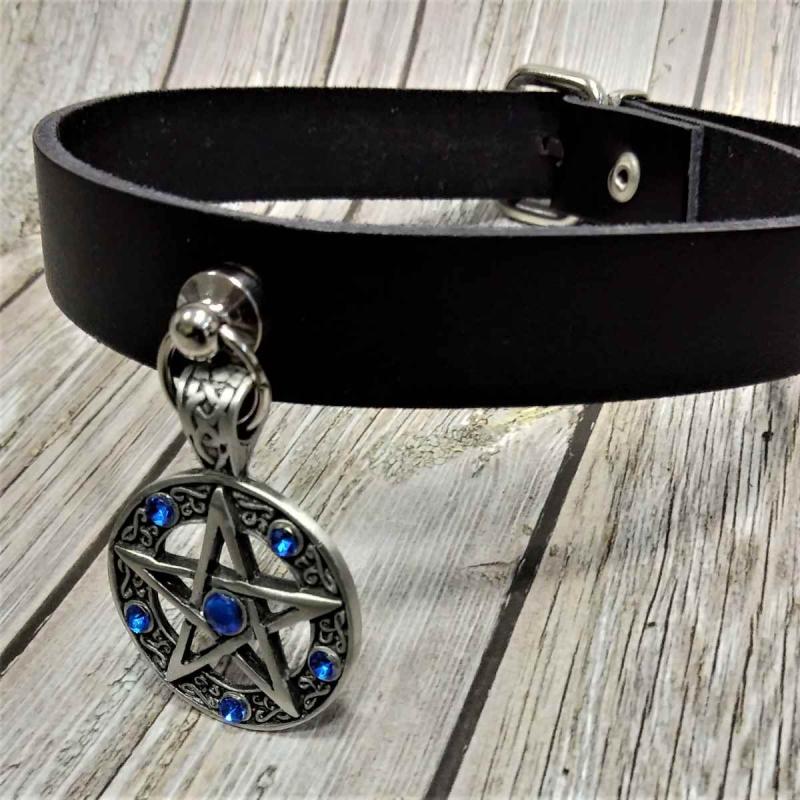 Pentagramm Halsband