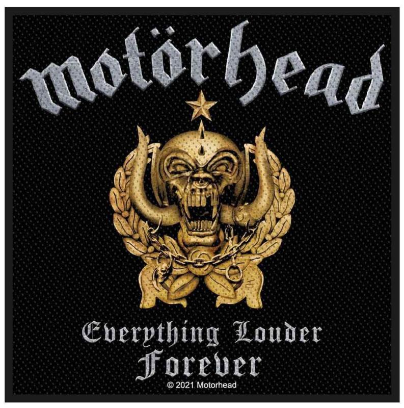 Motörhead Everything Louder Forever Patch