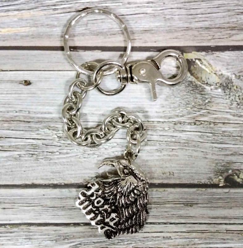 Eagle Keychain Carabiner Key Ring