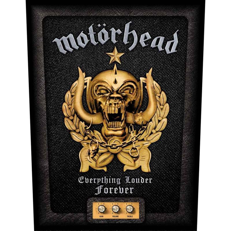 Motorhead Everything Louder Forever Rückenaufnäher