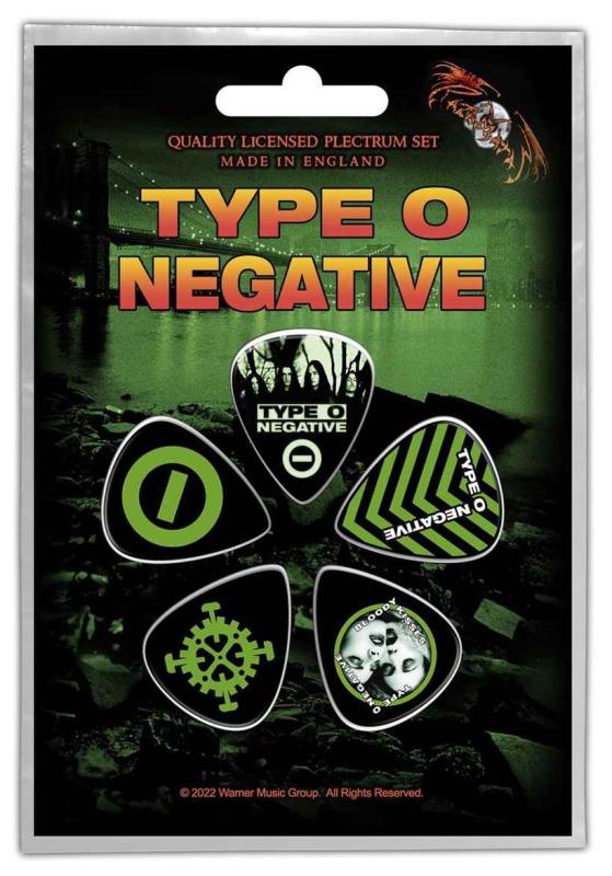 Plektrum Set Type O Negative World Coming Down