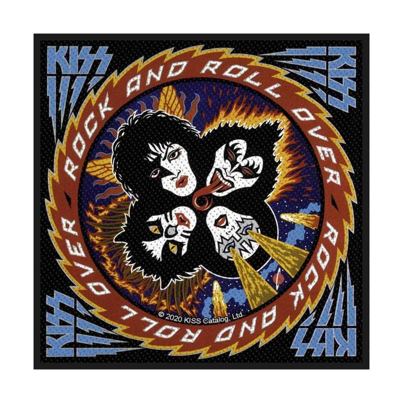 Aufnäher Kiss Rock N Roll Over Patch