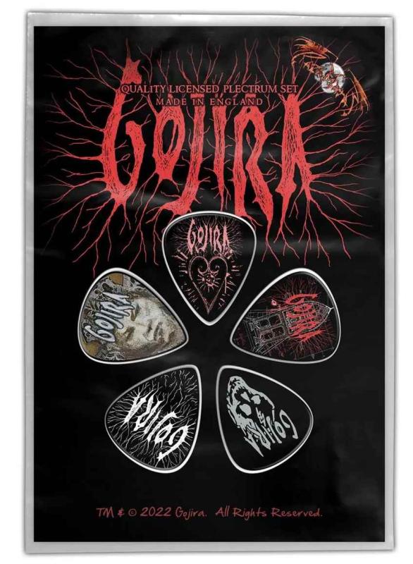 Plektrum Set Gojira Fortitude