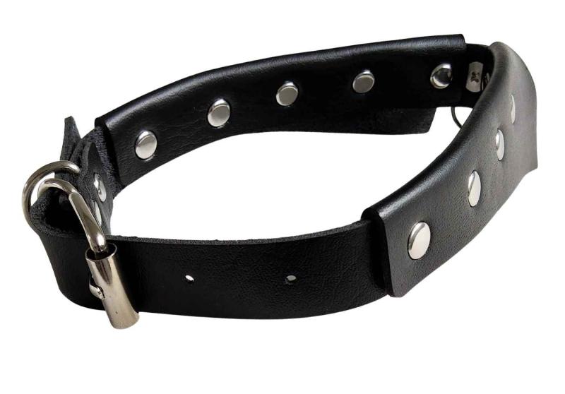 Fetish Choker Halsband Mit Ring