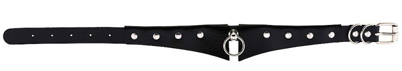 Fetish Choker Halsband Mit Ring