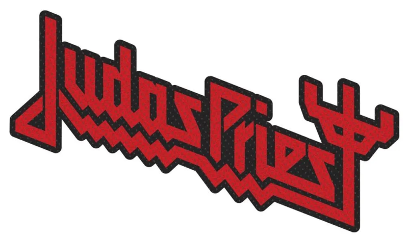 Aufnäher Judas Priest Logo Cut Out Patch