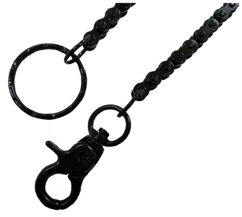 Black Biker Key Chain 60cm x 0.5cm