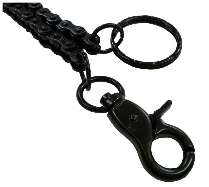 Black Biker Key Chain 60cm x 0.5cm