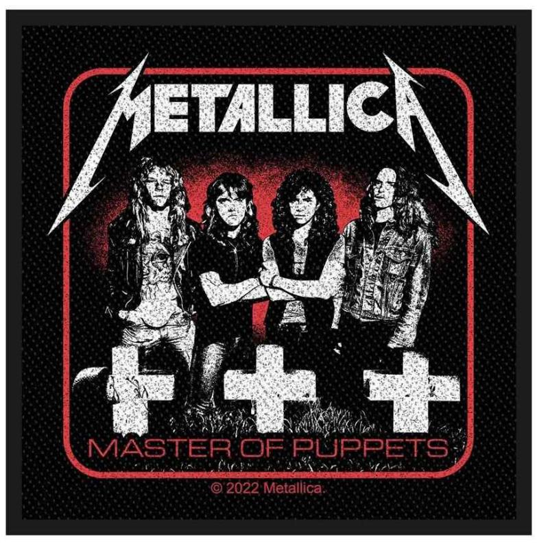 Aufnäher Metallica Master Of Puppets Band Patch