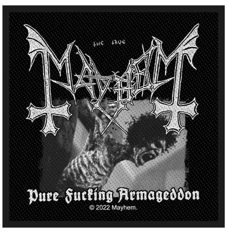 Aufnäher Mayhem Pure Fucking Armageddon Patch
