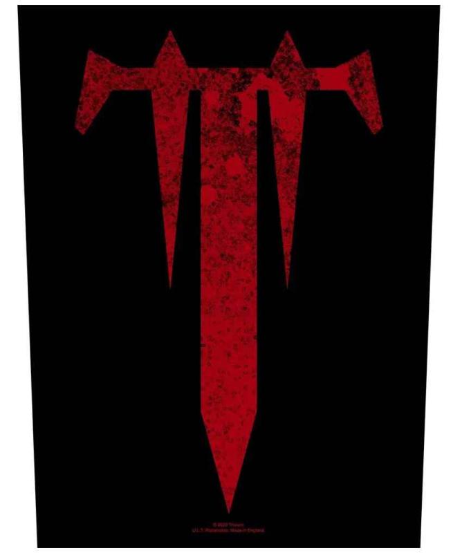 Trivium "T" Rückenaufnäher