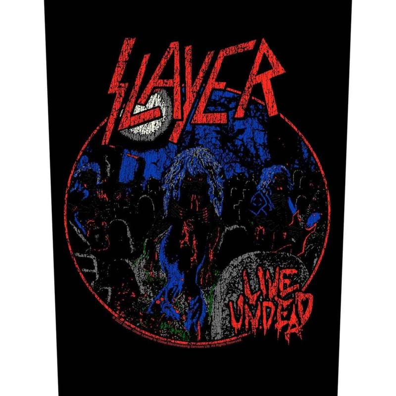 Slayer Live Undead Rückenaufnäher