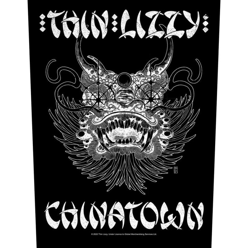 Thin Lizzy Chinatown Rückenaufnäher