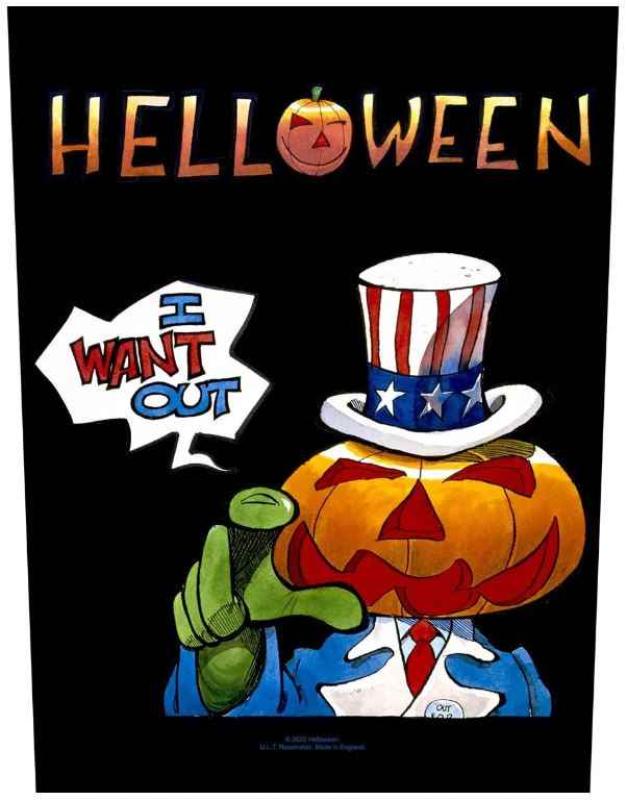Helloween I Want Out Rückenaufnäher
