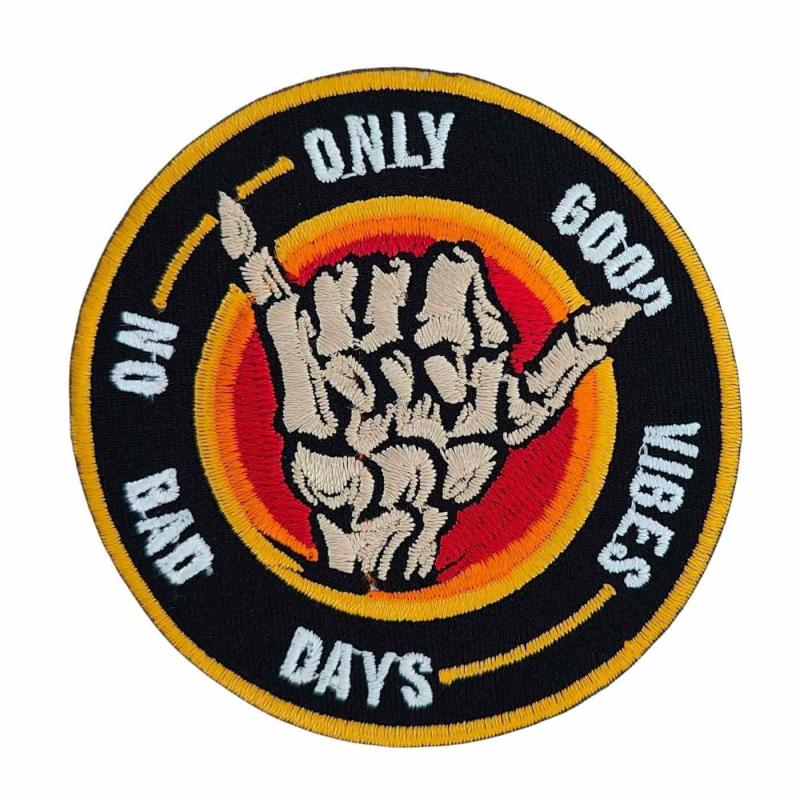 Good Vibes Only Aufnäher