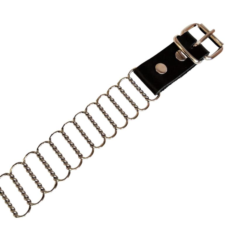 Leder Choker Kette