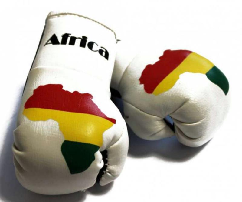 Mini Boxhandschuhe Afrika