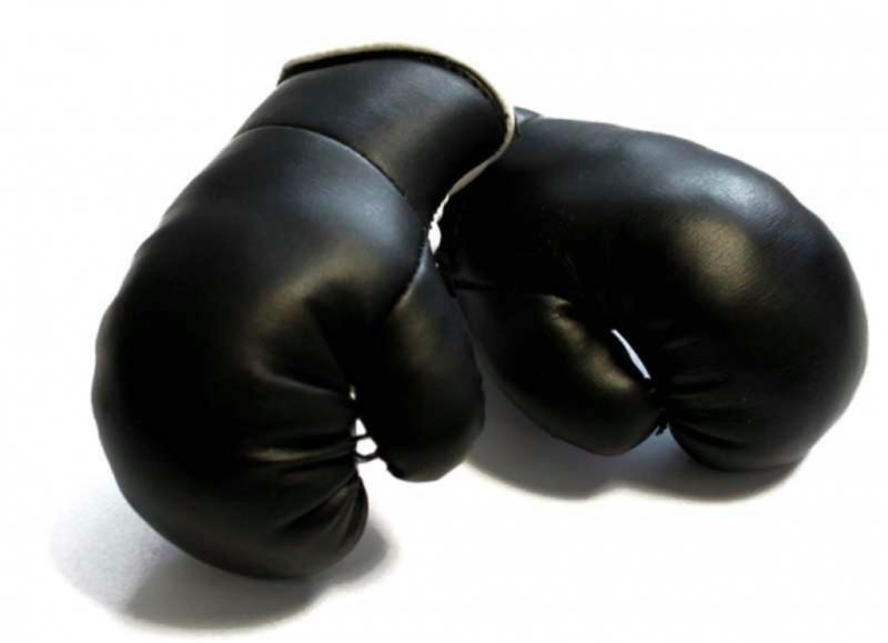 Mini Boxhandschuhe Schwarz