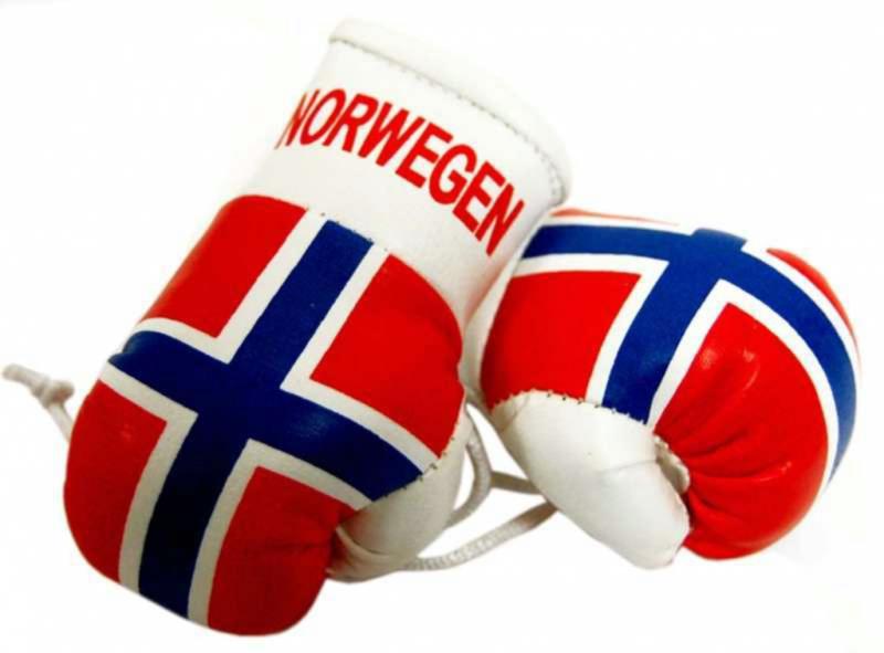 Mini Boxhandschuhe Norwegen