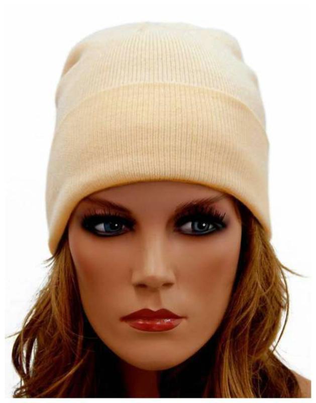 Beige Beanie