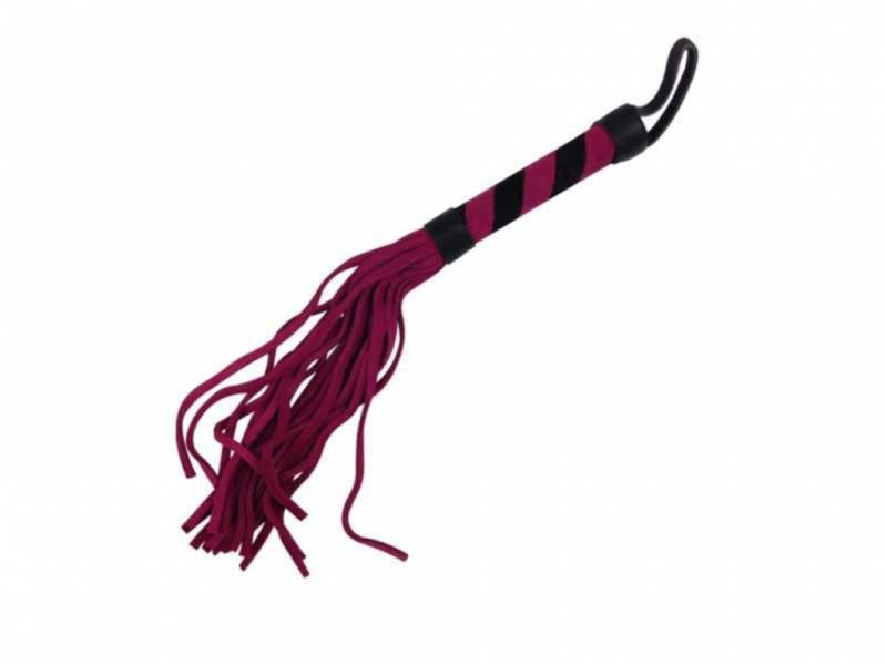 Mini Flogger Peitsche Pink
