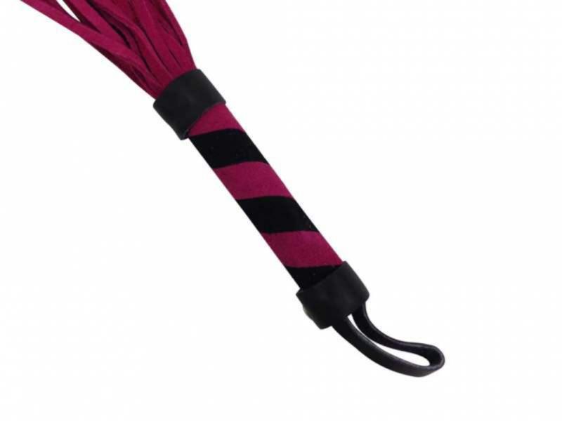 Mini Flogger Peitsche Pink