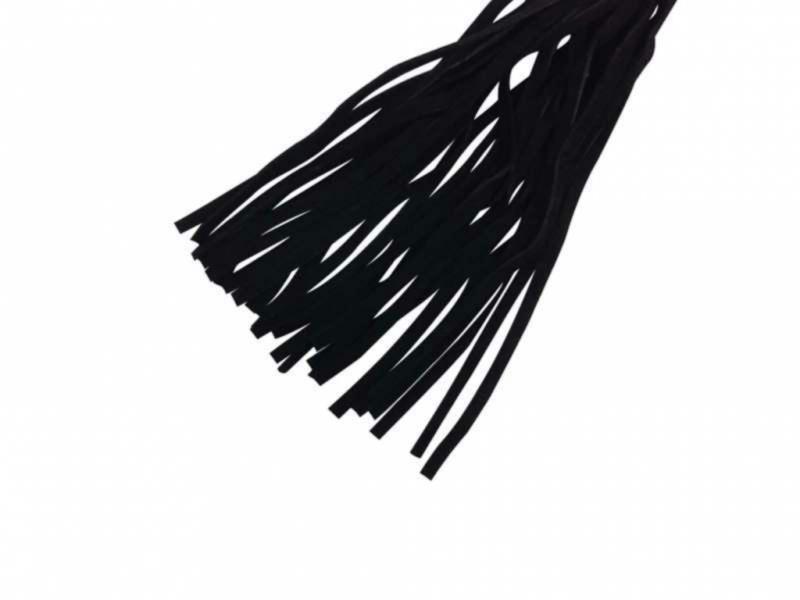 Mini Flogger Peitsche Schwarz