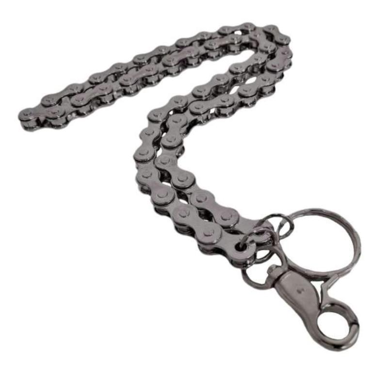 Biker Schlüsselkette 60 cm x 0,8 cm
