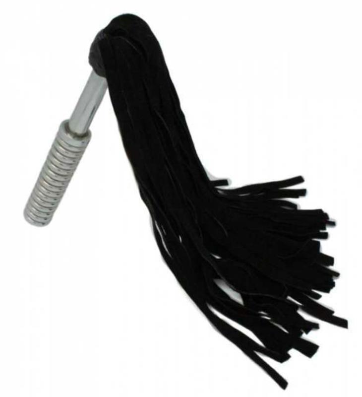 Wildleder Flogger Schwarz