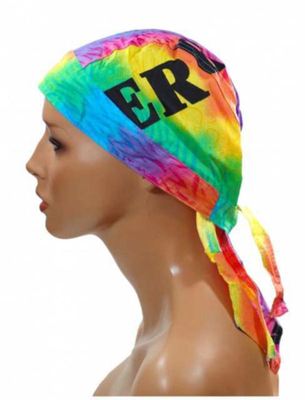 Rocker Bandana Cap Regenbogen