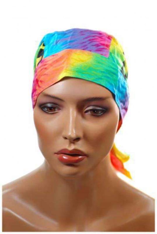 Rocker Bandana Cap Regenbogen