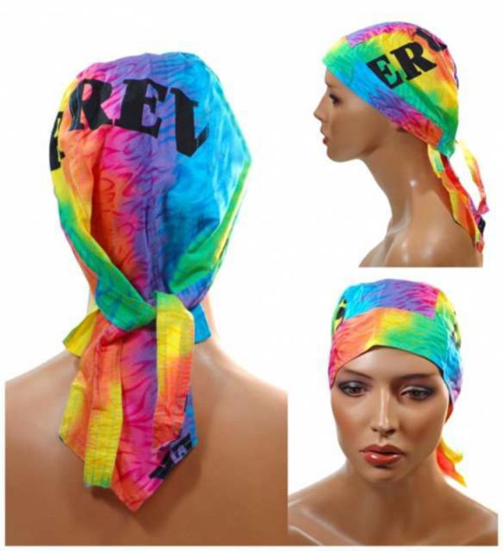 Rocker Bandana Cap Regenbogen