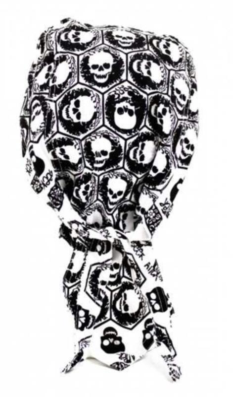 Biker Bandana Cap Mit Totenköpfen