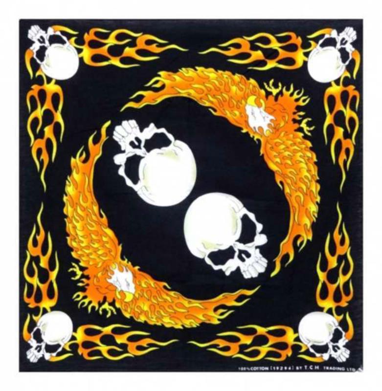 Biker Bandana Totenkopf & Adler