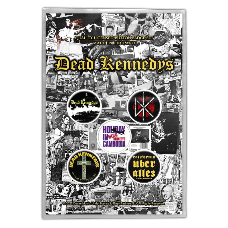 Dead Kennedys Fresh Fruit Button Badge Pack