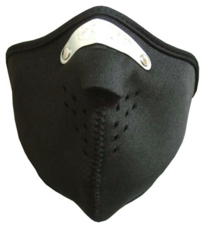 Biker Maske Schwarz