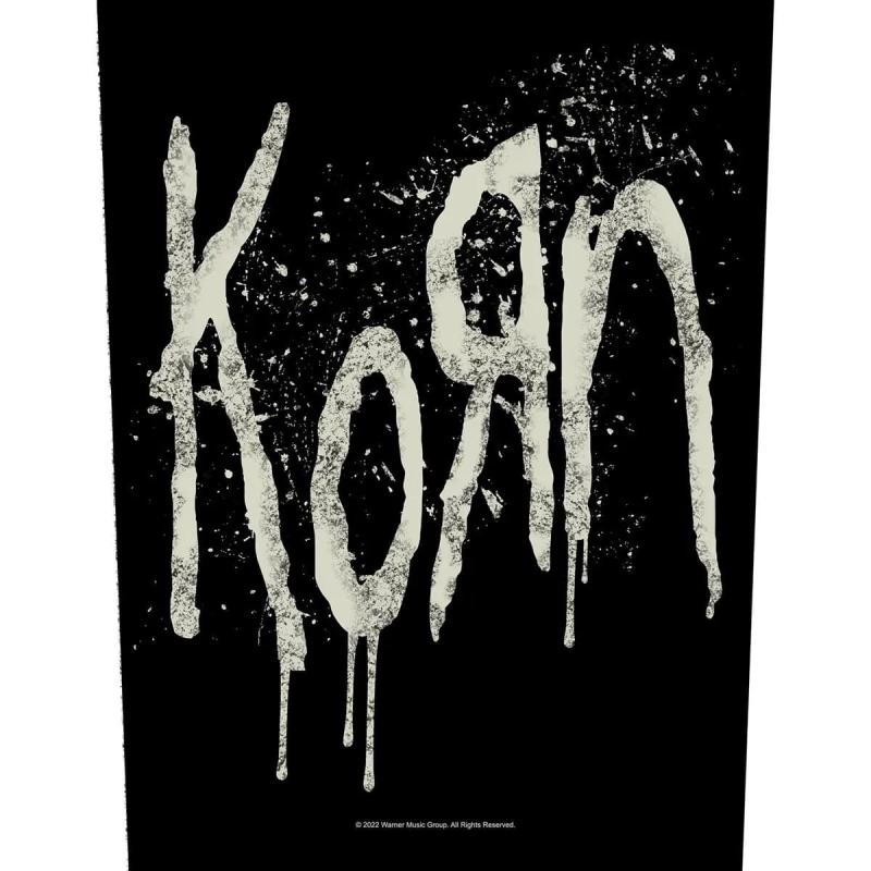 Rückenaufnäher Korn Splatter Logo Backpatch