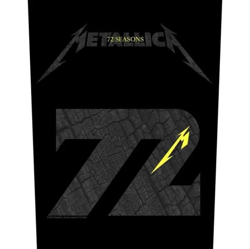Rückenaufnäher Metallica Charred 72 Seasons Backpatch