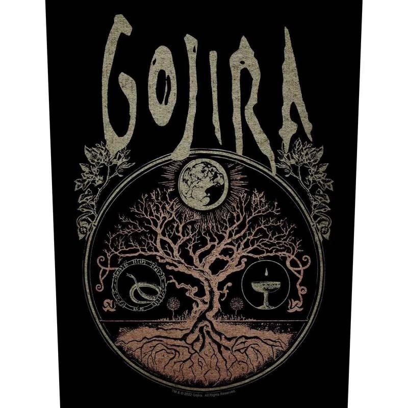Rückenaufnäher Gojira Tree Of Life Backpatch